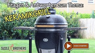 Keramikgrill  Informationen und Antworten [upl. by Eiramave189]