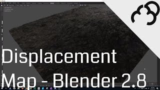 How to use Displacement map in Blender [upl. by Ryann185]