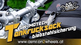 ➤ SWMOTECH DIEBSTAHLSICHERUNG SCHLOSSKIT MONTAGE TANKRUCKSACK [upl. by Zerline]