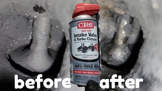 Best intake valve cleaner ISNT SAFE for turbochargers CRC [upl. by Fitzger]