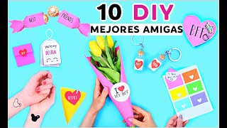 10 DIY REGALOS PARA TU MEJOR AMIGA [upl. by Gardell]