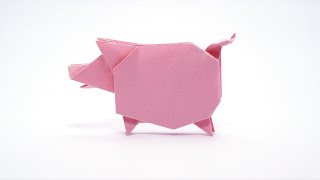 ORIGAMI PIG Jo Nakashima [upl. by Sobel37]