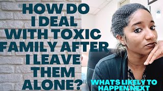 quotHow Do I Deal With A Toxic Family After I Leave Them Alonequot  Psychotherapy Crash Course [upl. by Alphonsine]