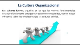 La Cultura Organizacional [upl. by Nannarb]