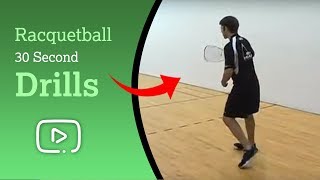 Play Better Racquetball  30 Second Drills featuring Shane Vanderson [upl. by Helli]