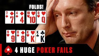 When Poker Players FAIL MISERABLY ♠️ PokerStars [upl. by Yand]