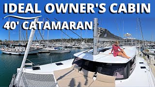 569000 2020 FOUNTAINE PAJOT LUCIA 40 CATAMARAN WALKTHROUGH amp SPECS Liveaboard Sailing Yacht Tour [upl. by Ireva661]