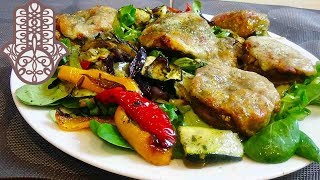 Champignons farcis et salade de légumes grillés [upl. by Tracie26]