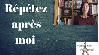 Exercices de prononciation en français [upl. by Eiliah]