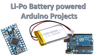 How to Power up Arduino using a 37V LiPo battery [upl. by Eelasor]