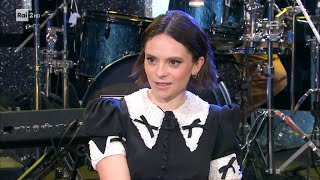 Francesca Michielin  Una pezza di Lundini 27042021 [upl. by Rici791]