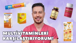 Multivitaminleri Karşılaştırıyorum 💊 [upl. by Bohrer424]