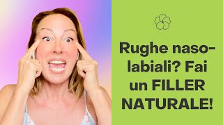 Rughe naso labiali Fai un filler naturale [upl. by Idisahc189]