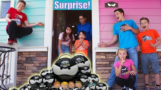 Surprising Ninja Kidz Fans at their House [upl. by Marshal]