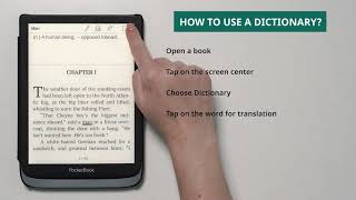 How to use a dictionary PocketBook [upl. by Eimrots]