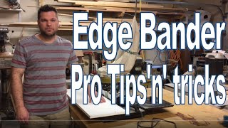 Edge Bander demo and using tips [upl. by Hernardo377]