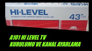 HI LEVEL TV KURULUMU KANAL AYARLAMA [upl. by Nonna359]