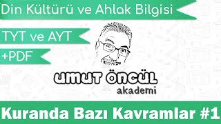 Din Kültürü ve Ahlak Bilgisi  11Sınıf  3Ünite  Kuranda Bazı Kavramlar 1  PDF [upl. by Radbourne]