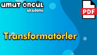 Transformatörler  PDF [upl. by Gisser]