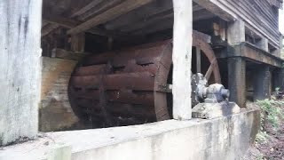 Working 1800s Grist Mill [upl. by Georgiana]