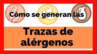 🆗 Control de alérgenos en alimentos  Qué son las TRAZAS [upl. by Hakilam]