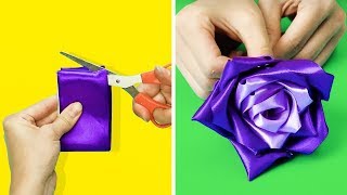 19 MARAVILLOSAS MANUALIDADES CON FLORES PARA HACER EN 5 MINUTOS [upl. by Cirdes]