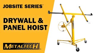 METALTECH JOBSITE SERIES  Drywall Hoist [upl. by Lede576]