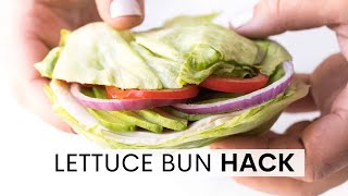 Lettuce Bun Hack [upl. by Yhprum]