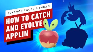 How to Evolve Applin to Appletun or Flapple  Pokemon Sword and Shield [upl. by Valle140]