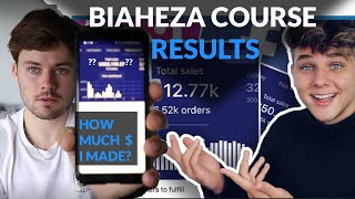 My Results From The BIAHEZA Dropshipping Course [upl. by O'Shee332]