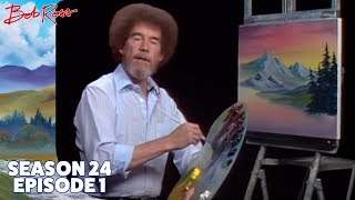 Bob Ross  Gray Mountain Season 24 Episode 1 [upl. by Ynnos]