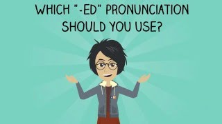 Pronunciation Past Tense Regular Verbs ed [upl. by Adohr]