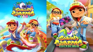 Subway Surfers Miami VS Edinburgh Gameplay [upl. by Luapnaej]