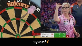 Zweite Sensation Fallon Sherrock wirft auch Suljovic raus  SPORT1  PDC WORLD DARTS CHAMPIONSHIP [upl. by Chelsey796]