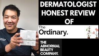 SKIN CARE  Dermatologist review on The Ordinary [upl. by Nylasej243]