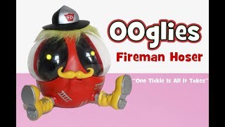 Ooglies OOGLIES Bump Along Fireman HOSER Interactive Toy [upl. by Hawkie]