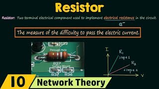 Circuit Elements Resistor [upl. by Retsel]