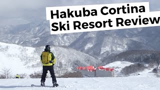 Hakuba Cortina Ski Resort Review [upl. by Siraval]