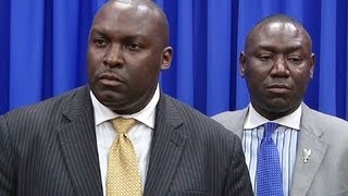 Trayvon Martin familys attorneys react to Zimmerman verdict [upl. by Ylyl]