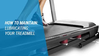 How to Maintain Lubricating Treadmills [upl. by Ecinaej152]