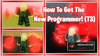 How To Get T3 Programmer NEW  Critical Legends ROBLOX [upl. by Corydon235]