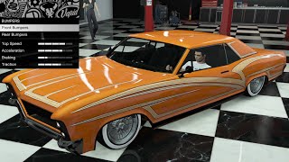 GTA 5  Past DLC Vehicle Customization  Albany Buccaneer Custom Custom Buick RivieraPontiac GTO [upl. by Hilaria]