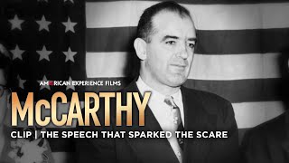 McCarthy at Wheeling  McCarthy  American Experience  PBS [upl. by Grubman987]