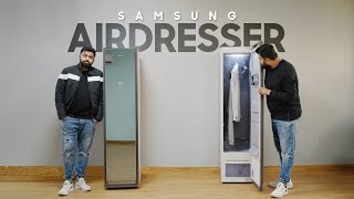 Samsung AirDresser Smart Clothes Cleaner  Sanitiser [upl. by Aicemaj]