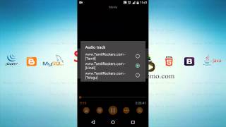 How to change Audio Track in VLC Android App [upl. by Reo]