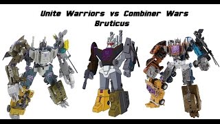 Bruticus comparison Unite Warriors to Combiner Wars [upl. by Chenee]