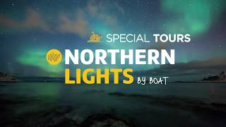 Northern Lights by boat from Reykjavik [upl. by Frazier678]