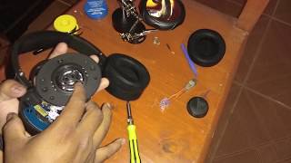 Abrir y Reparar AudifonosHeadSet [upl. by Kcin]