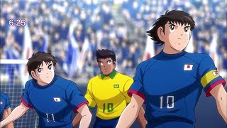 captain tsubasa Japan vs Brazil [upl. by Fisuoy545]