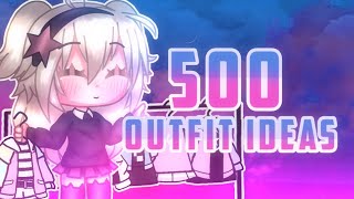 500 Aesthetic Gacha Club Outfit Ideas [upl. by Alamap]